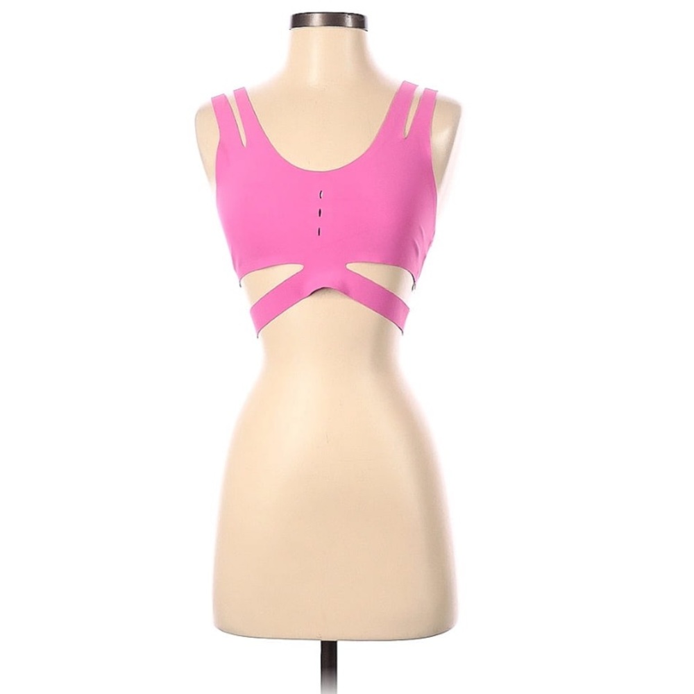 Nike Sports Bra In Hot Pink